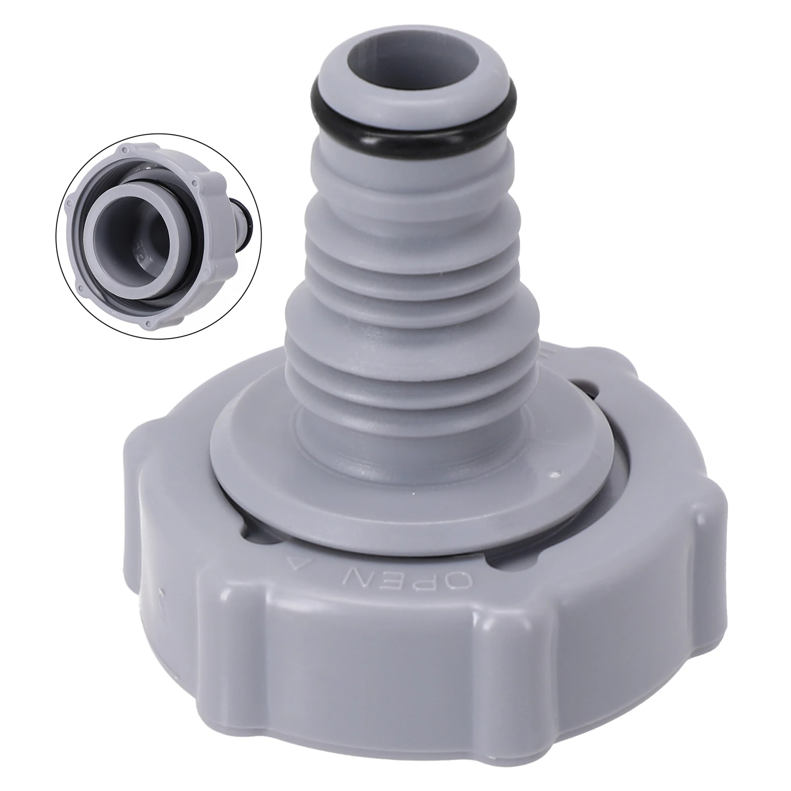 Substituição do adaptador de mangueira para piscina, dreno conector da válvula, êmbolo, acessórios de piscina, P6H1419, 1Pc