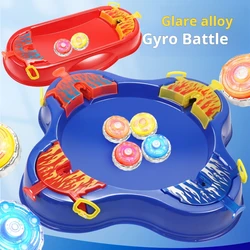 Gyro Toy Plate Stadium Arena Four Two-players Battle Table Interactive Family Game Creative For Kids Children Boys Girls Babies