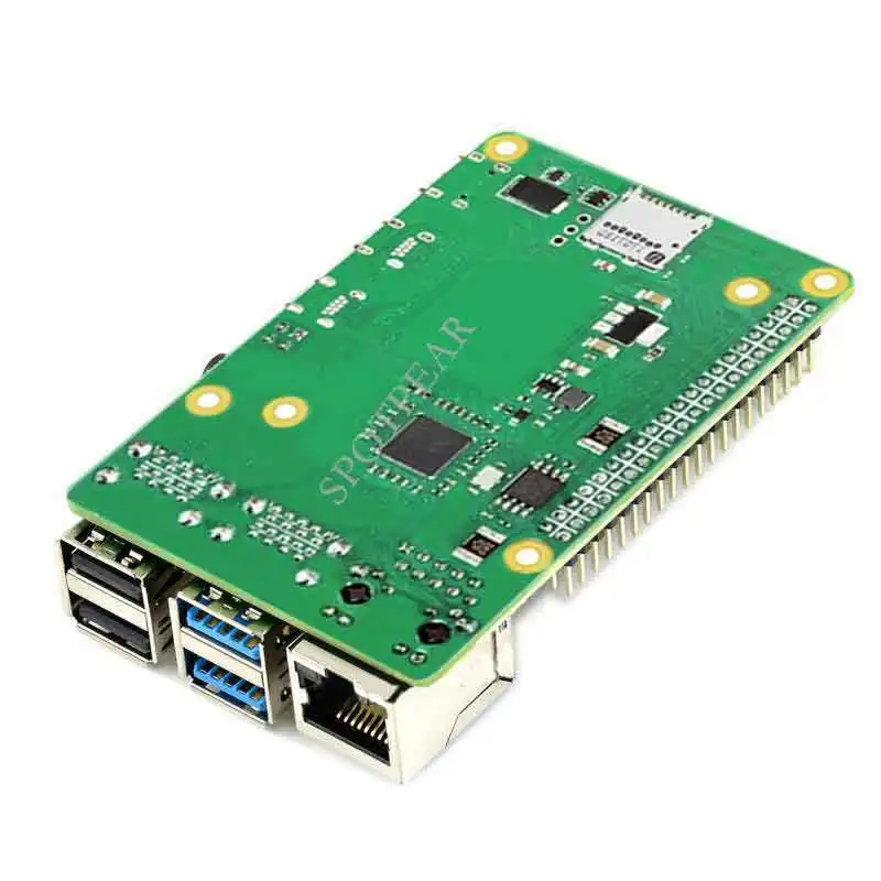 Raspberry Pi แผงวงจรประมวลผล4 CM4เพื่อ4B อะแดปเตอร์บอร์ด CM4 IO