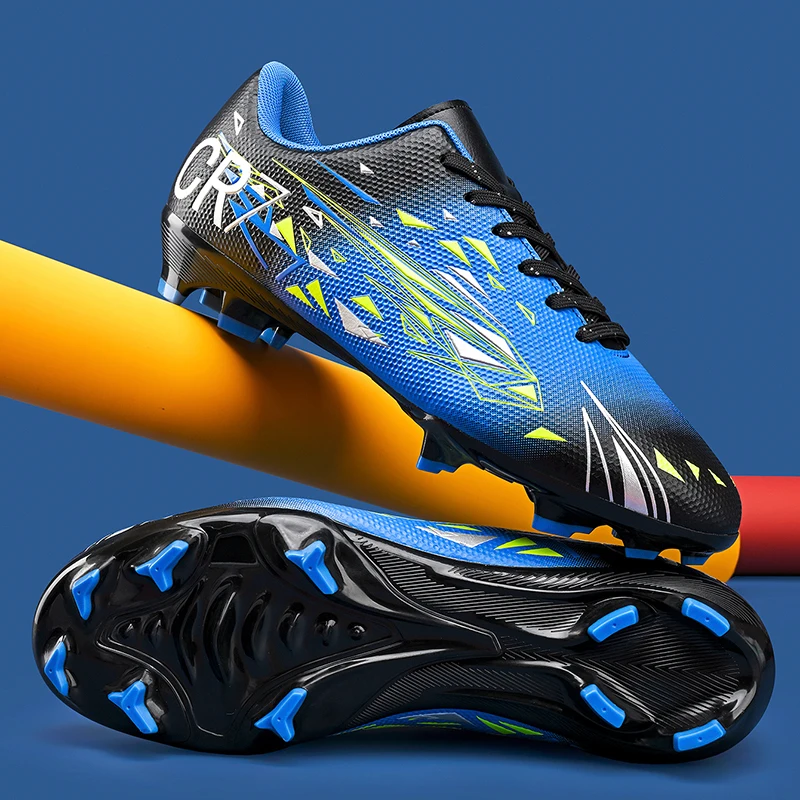 New Men Soccer Shoes Society  Football Shoes Indoor Kids Professional Football Field Boots Cleats AG FG Non Slip Sneake