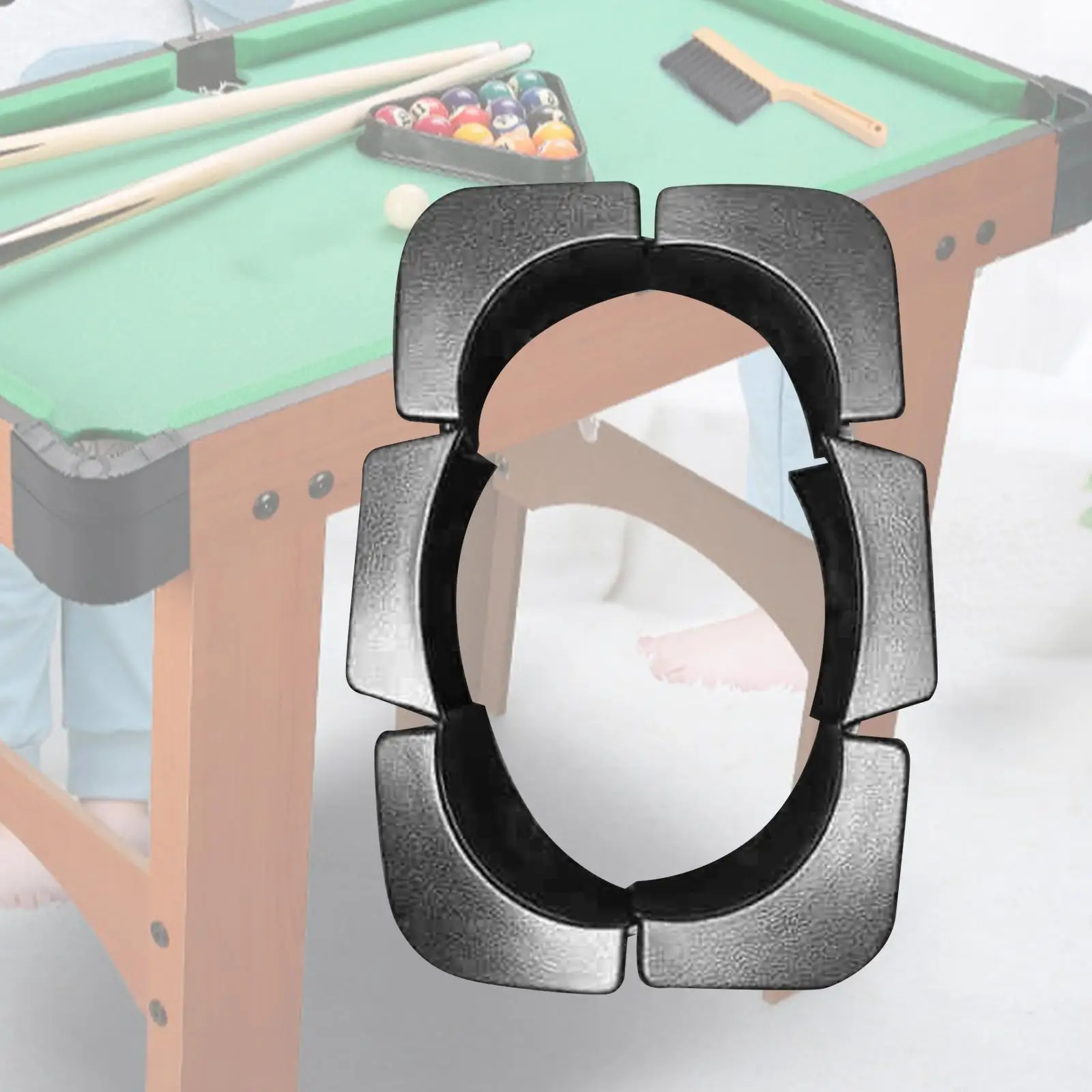 4 Corner 2 Side Liners Rubber Billiards Accessories Pool Table Pocket Liners