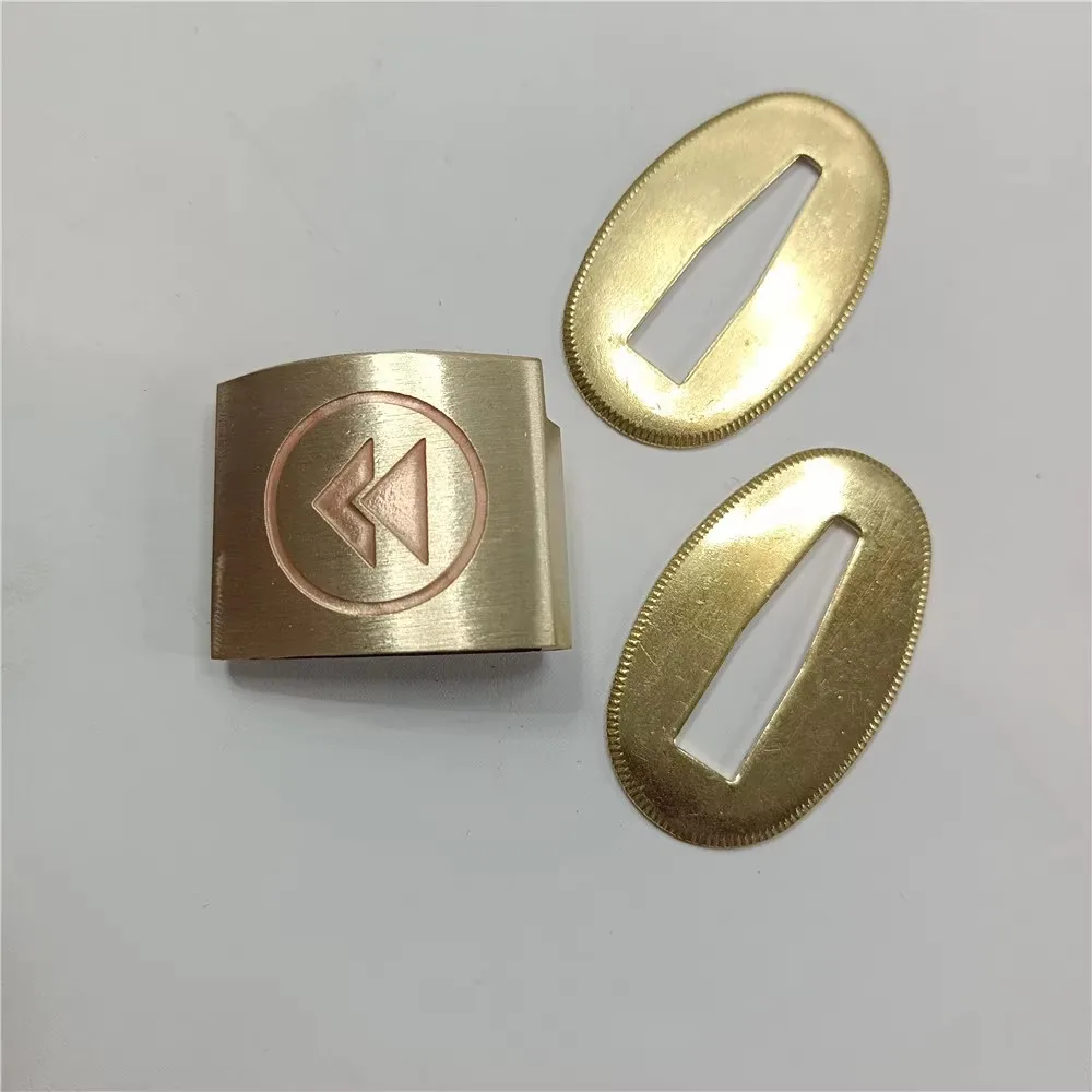 Habaki Collar Clip +2 Seppa Brass Material Fittings For Wakizashi Tanto Real Japan Katana Japanese Samurai Sword Accessories