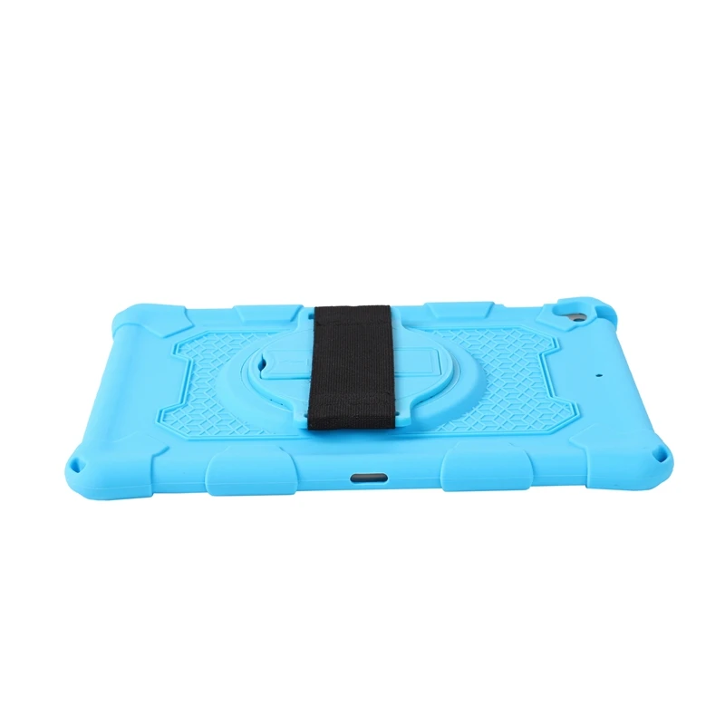 Silicone Case For Ipad 10.2 2020 2019 Ipad Air 10.5 2019 Ipad Pro 10.5 2017 Anti-Drop Tablet Case With Pen And Strap