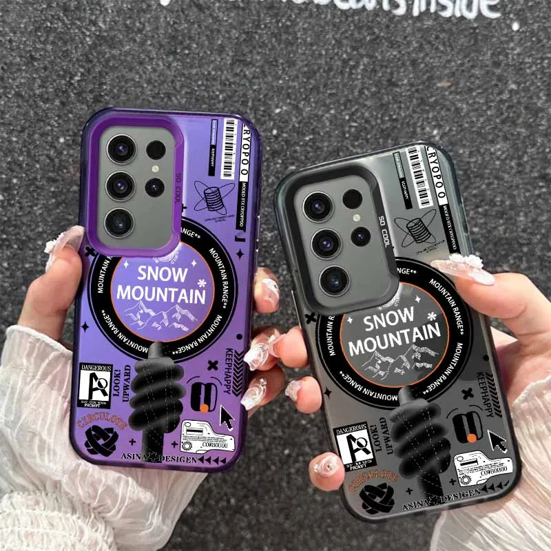

For Samsung S20 FE Fan Edition FE 5G LITE G780 S21 FE 5G S23 S24 PLUS FE S22 S24 ULTRA Luxury Laser Phone Cover Graffiti No.17