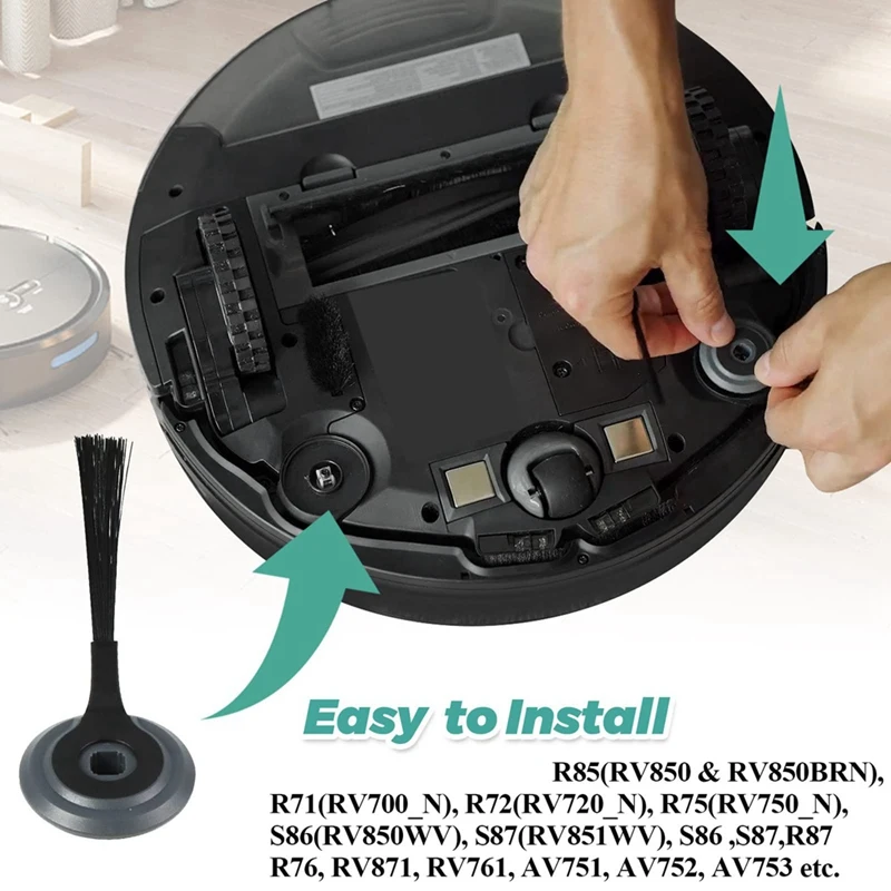 Parts Filter For Shark RVSBK950 Side Brushes Replacement For Shark ION S87 R85 RV850 Robot