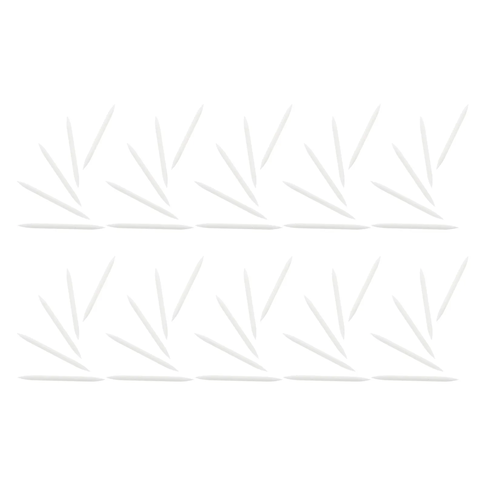 

50Pcs Precision Soft Eyeliner Brush Replacement Heads Easy Clean Swap Versatile Makeup Tools Eyeliner Brushes Replacement Heads