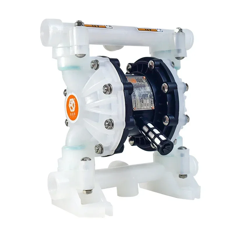 QBY3-25S Industrial Pneumatic Diaphragm Pump Acid-Resistant PP Water Air Diaphragm Pump