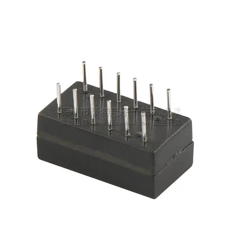 2pcs/ D12503G DIP12 new 100M in-line network transformer Ethernet network port transformer filter