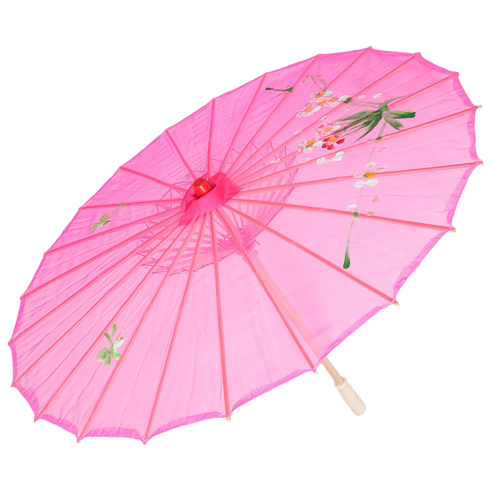 

Vintage Folding Decorative Dance For Women Retro Chinese Japanese Parasol Lightweight Portable Photo Stage