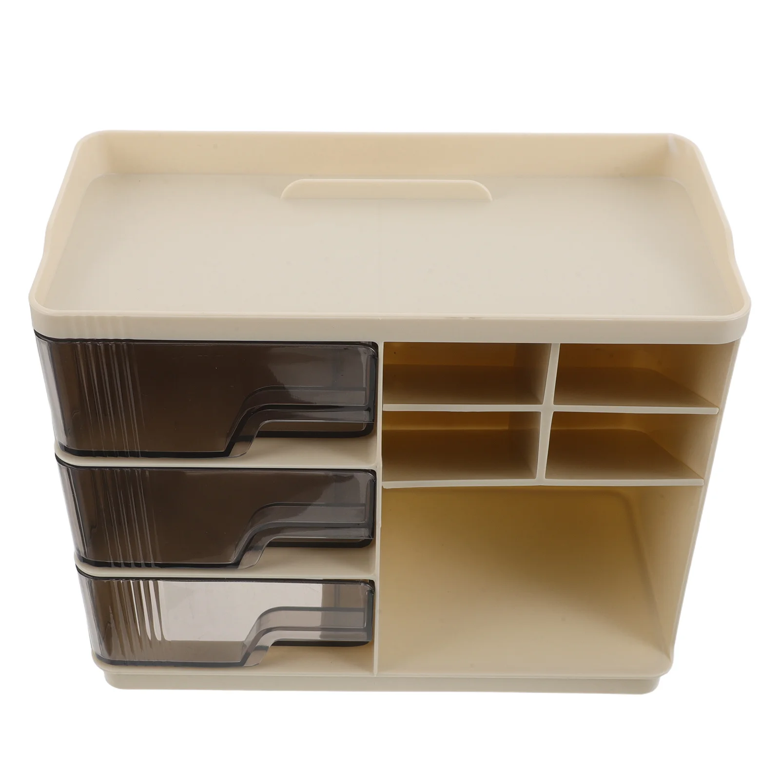 

4 Tier Makeup Storage Organizer Large Capacity Holder With Drawers For Skincare Lipstick Perfume Vanity Desk Bathroom