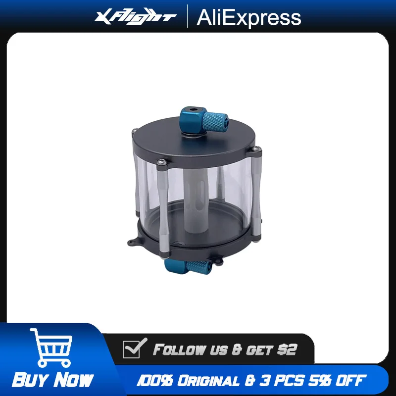 

XAERO Anti-Bubble Fuel Tank for RC Jet, 140ml/280ml Aircraft Gas Tank with Venting System, Turbine Model Accessories