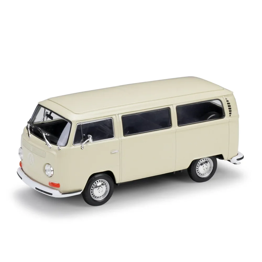 WELLY 1:24 Volkswagen VW T1 BUS 1963 T2 Alloy Car Model Diecasts & Toy Vehicles Collect Car Toy Boy Birthday gifts