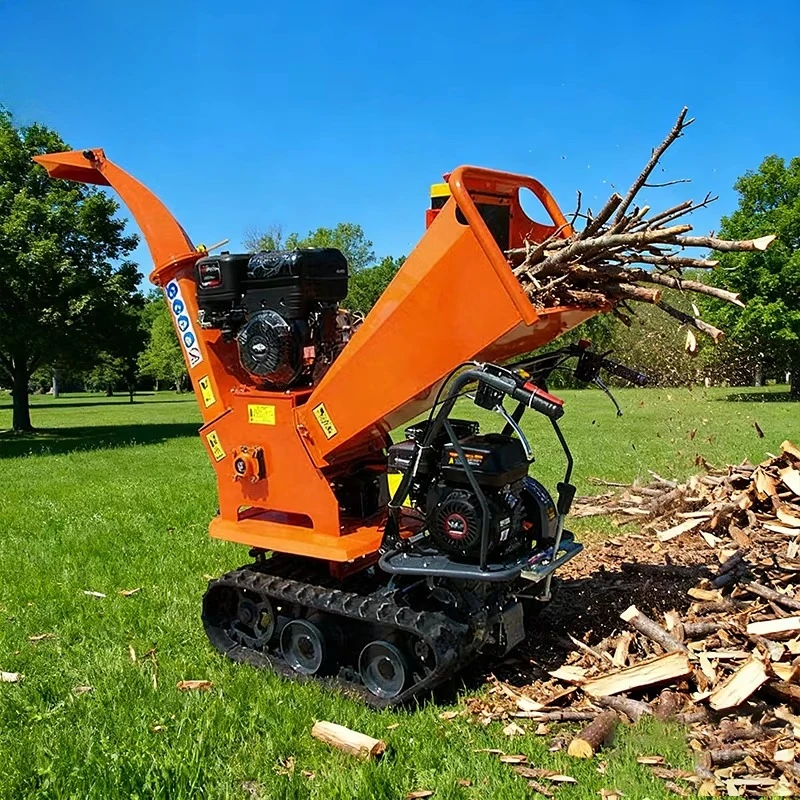 

Crawler Wood Chipper High Quality Can Crush Trees of Various Diameters Custom Available