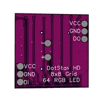 1-10pcs Dotstar High Density 8x 8 Matrix 64 Bit Rgb Led Pixel Screen