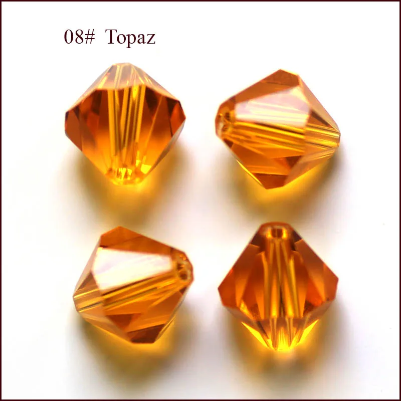 StreBelle AAA Kristall Doppelkegel Perle 5301 200 TEILE/LOS 3MM 4MM 5MM 6MM 8MM 10MM Tschechische Lose Facette Glas Perlen für DIY Schmuck Machen – Detail 11