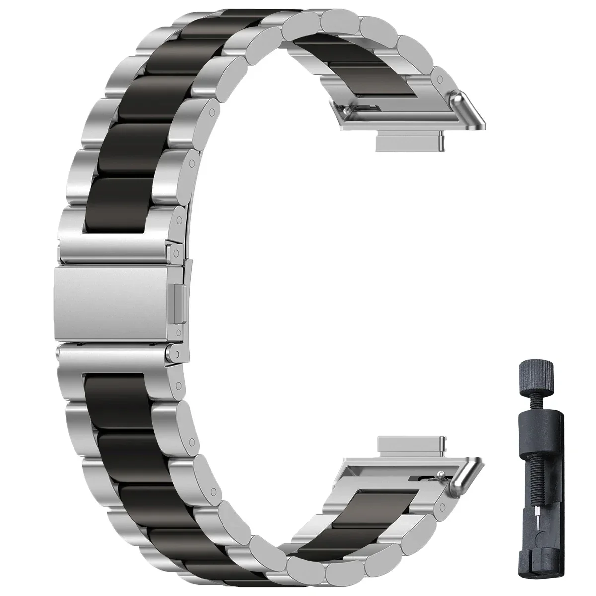 Edelstahlarmband für Redmi Watch6 5 4, luxuriöses Metall-Ersatzarmband für Xiaomi MiBand8/9Pro, Sportarmband Correa