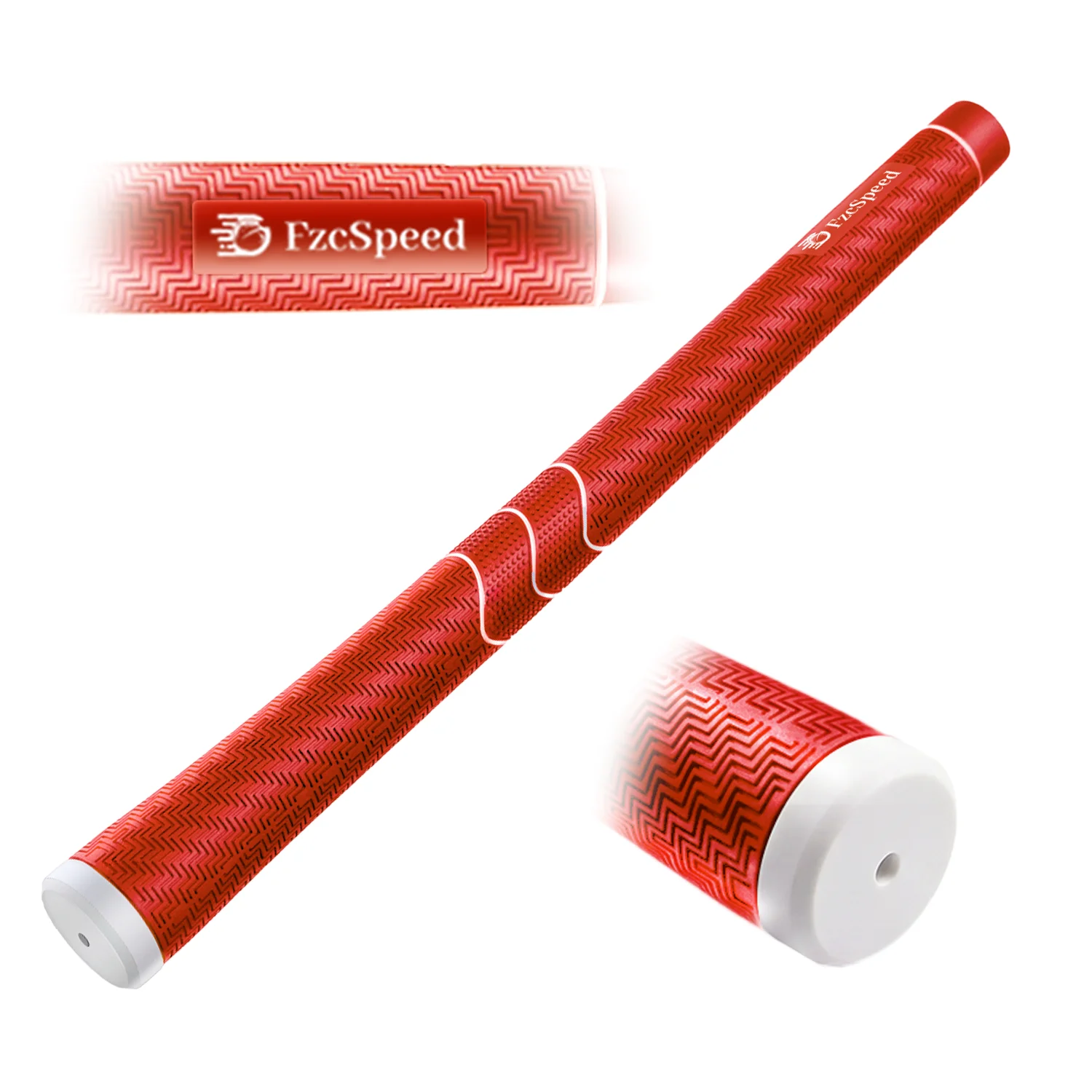 FzcSpeed Golfgriffe Weiche Gummi-Golfschlägergriffe mit Taper-Profil Rutschfest, Atmungsaktiv Standard-Golfzubehör für Männer & Frauen – Detail 16