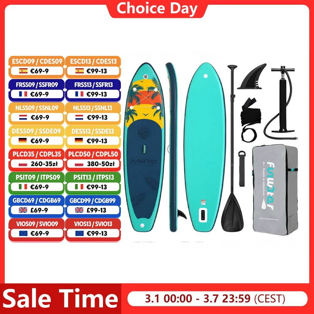 FunWater Tabla Inflable Stand Up Paddle