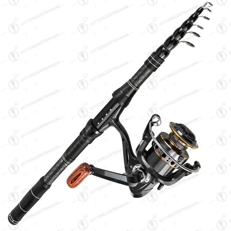 

Удочка с дистанционным управлением 1,8-3 м, материал из углеродного волокна, полный комплект с приманкой для катушки, полный рыболовный инструмент