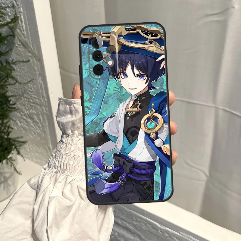 Genshin Impact Wanderer Cover For Samsung Galaxy A54 A34 A53 A73 A52 A72 A13 A23 A33 A51 A71 A12 A22 A32 A42 A50 Case