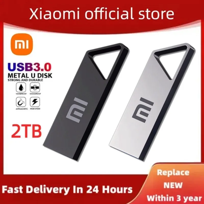 Xiaomi USB 3.1 Originele U Drive 2-in-1 2TB 512GB Type-c Interface Mobiele telefoon Computer Wederzijdse transmissie 1TB USB-geheugen