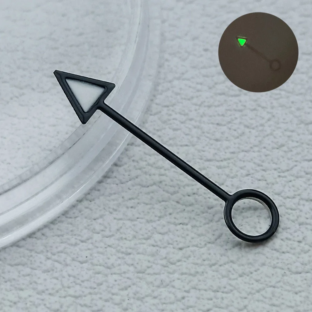 Lancette GMT NH34 luminose verdi con lancette GMT di colore arancione blu rosso NH34 argento oro nero per parte Mod di ricambio del movimento NH34