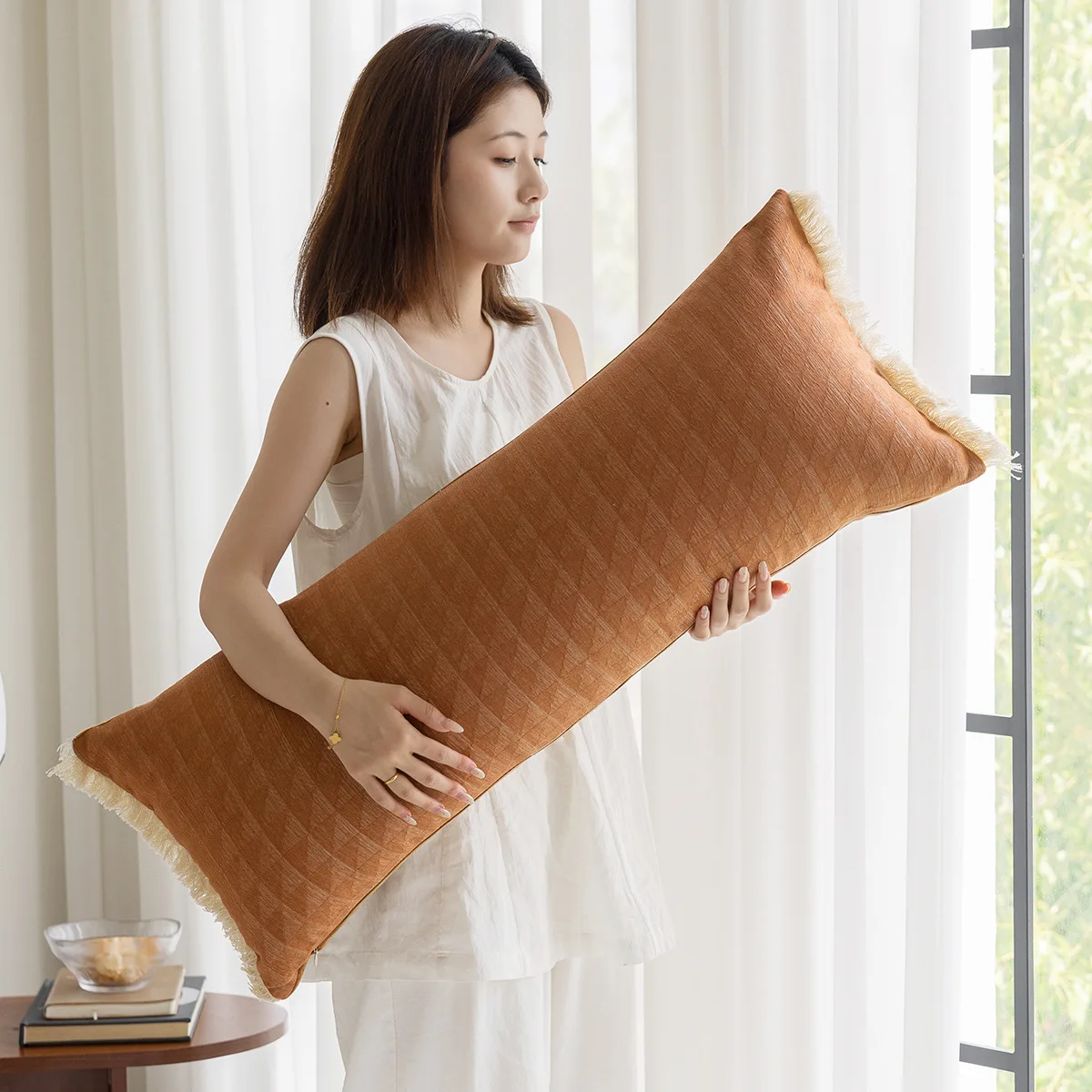 

35x90Cm Throw Cushion Cover Fashion Strip Simple Living Room Sofa Bedside Bedroom Comfortable Pillow Case Cover