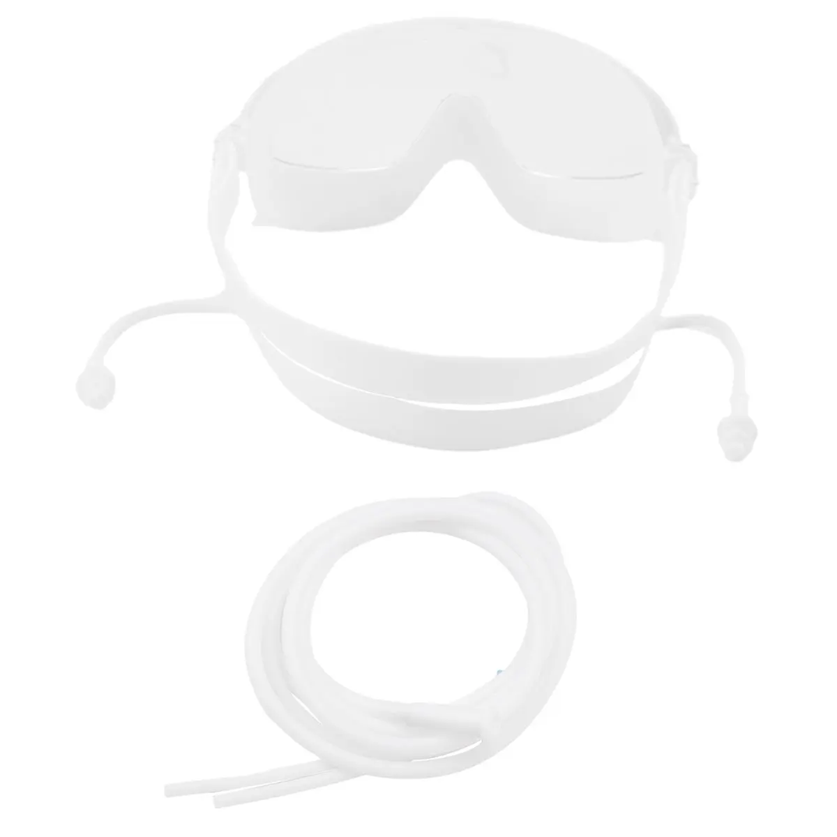 RANA Gafas de hidrógeno Mascarilla para ojos Mascarilla de succión de hidrógeno Gafas de enfriamiento Generador de hidrógeno Accesorios para máquinas de inhalación Blanco