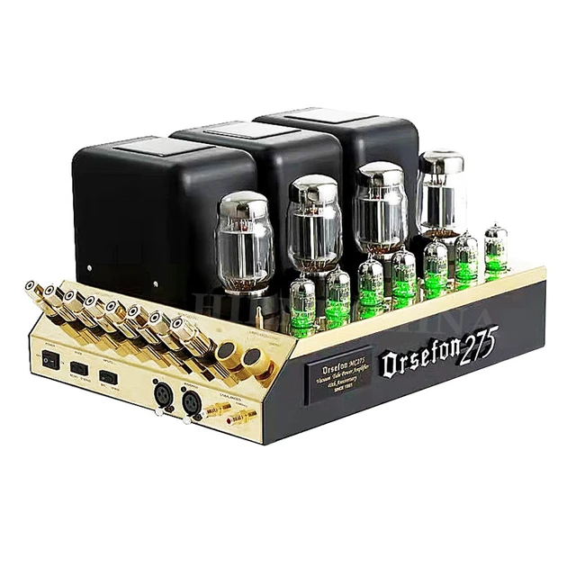 1:1 Clone Mcintosh MC275 Upgrade KT88*4 Tube Power Amplifier HiFi Push-pull  Class AB 75W*2 Mono Mode Bridge Connection 150W*1 - AliExpress