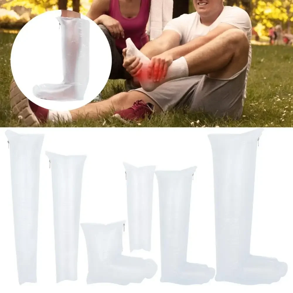 Waterproof 6-Piece/Set Inflatable Medical Fractures Emergency Inflatable Splint Leg Arm Ankle Emergency Joint Inflatable Splints