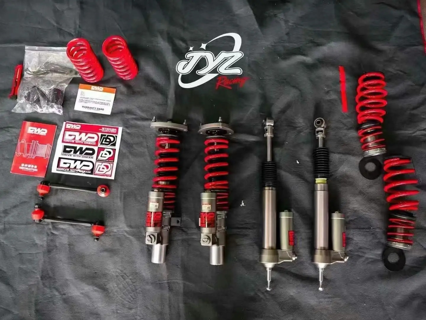 

TLF DWD 2S-VWG087 Adjust Rebound and Compression Damping Coilovers Car Suspension Parts for VW Golf 8th Gen MK8/MQB 20+
