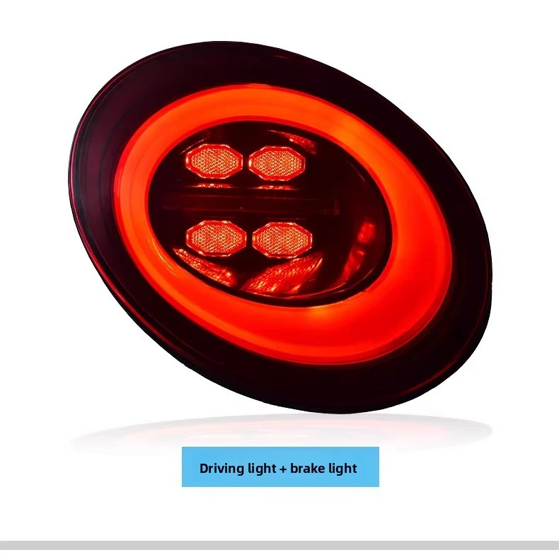 Fanali posteriori per Volkswagen VW Beetle 2006-2012 Nuovo stile Full LED Lampada posteriore Indicatore di direzione dinamico Montaggio Plug And Play