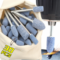 Polishing Head Grinding Wheel Head Deburring Stone Bits Electric Grinding Stone Abrasive Mounted for Rotary Tool Flap Wheel Head