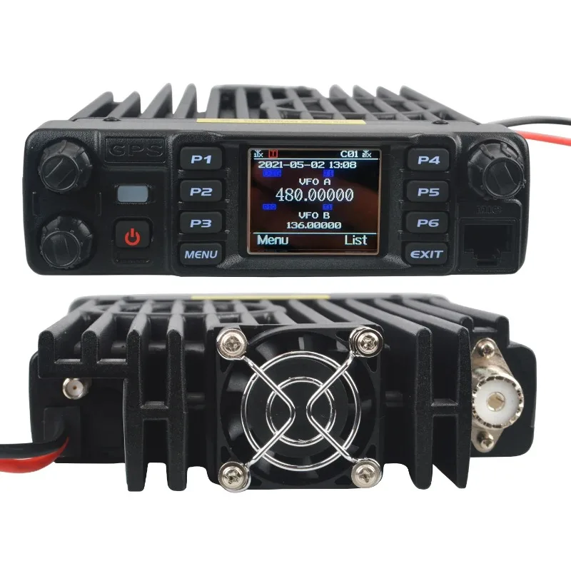 

【From China】AT-D578UV Plus VHF UHF Air Band Receive APRS Bluetooth PTT DMR Digital Repeater Function FM Mobile Radio AES256