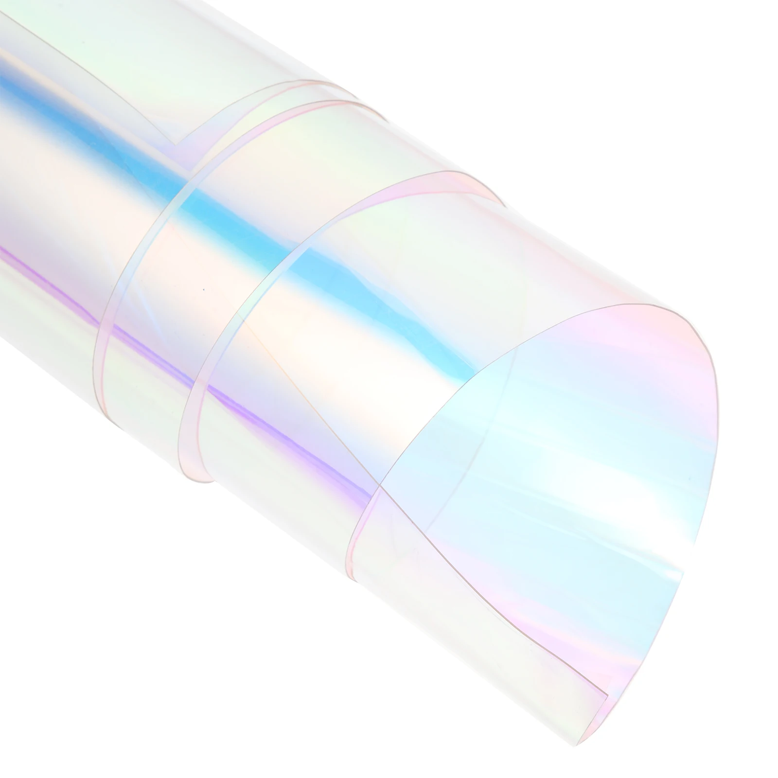 

PVC Film Material Iridescent Hologram Fabric Window for DIY Costume Materials Decorative