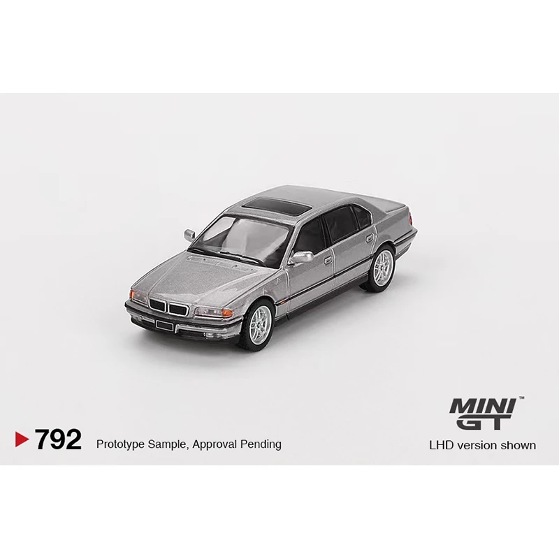 PreSale MINIGT 792 1:64 750IL Aspen Silver Metallic Diecast Model Collection Toys