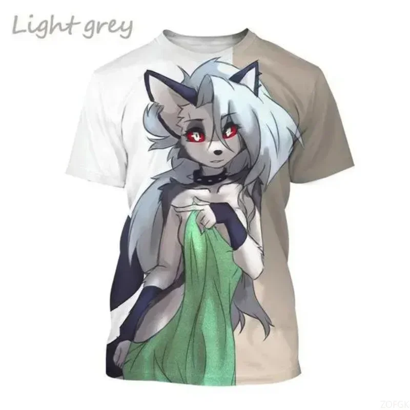 Moda męska Odzież Nowa koszulka z nadrukiem 3D Anime Personalizowana Hip Hop Harajuku Street Unisex Oversize T Shirt