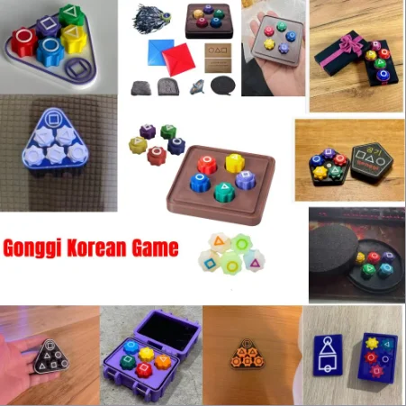 Gonggi Korean Game 2025 Korea Traditional Family Play Game Jack Stone Pebbles Set Funny Party Interactive Table Board Games Toys