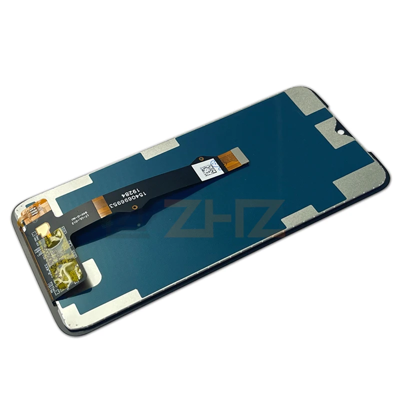 Dla Motorola Moto G8 Plus wyświetlacz LCD z ekranem dotykowym Digitizer zespół z ramką części zamienne do naprawy darmowe narzędzia