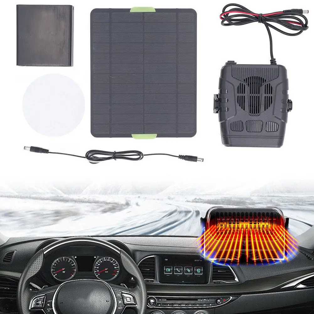 

New Solar Power Electric Heater 20W Winter Powered And Pets Outdoor Protable Drying Heating Car Camping Warmer Sunlight By L9S7