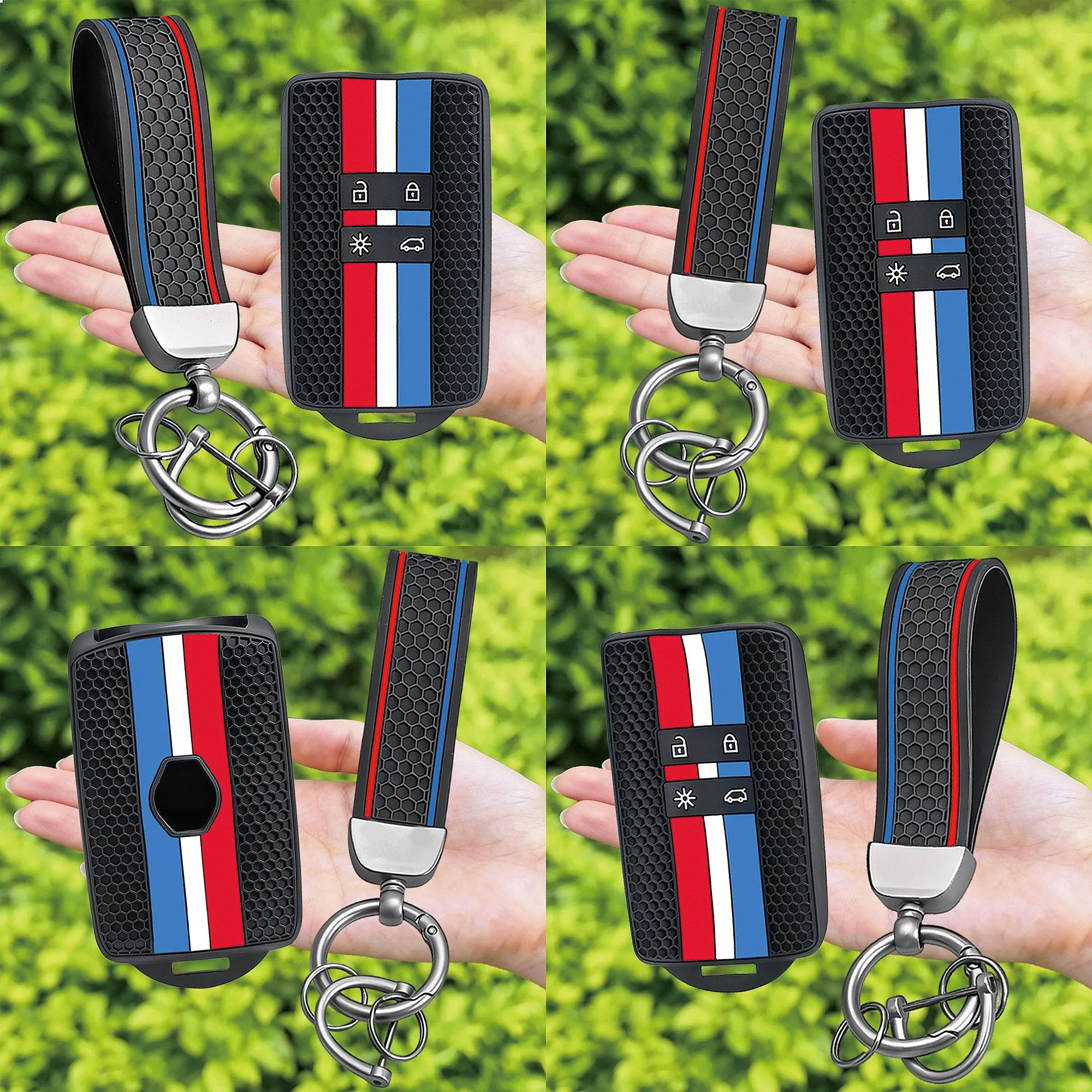 Silicone Car Key Fob Cover For Renault Captur Koleos Arkana Megane Dacia Duster Sandero Stepway