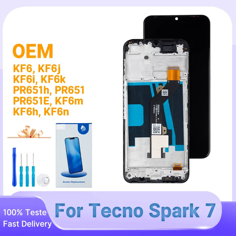 Test et Avis du Écran LCD pour Tecno Spark 7 KF6h Une Solution Économique et Fiable