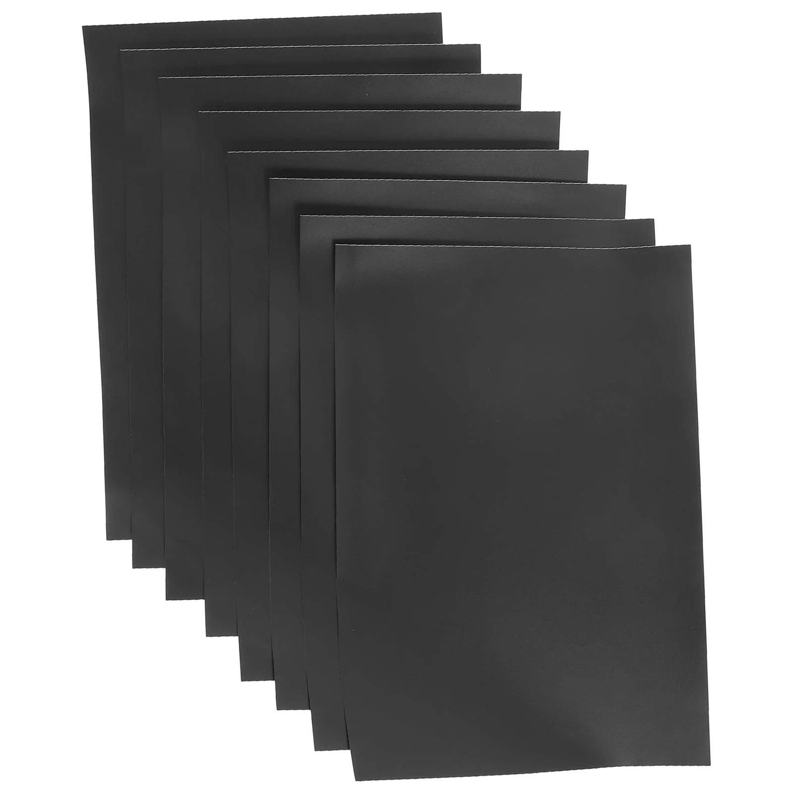 Adesivos reutilizáveis Blackboard Dry Erase, Quadro-negro para desenho, 8 folhas