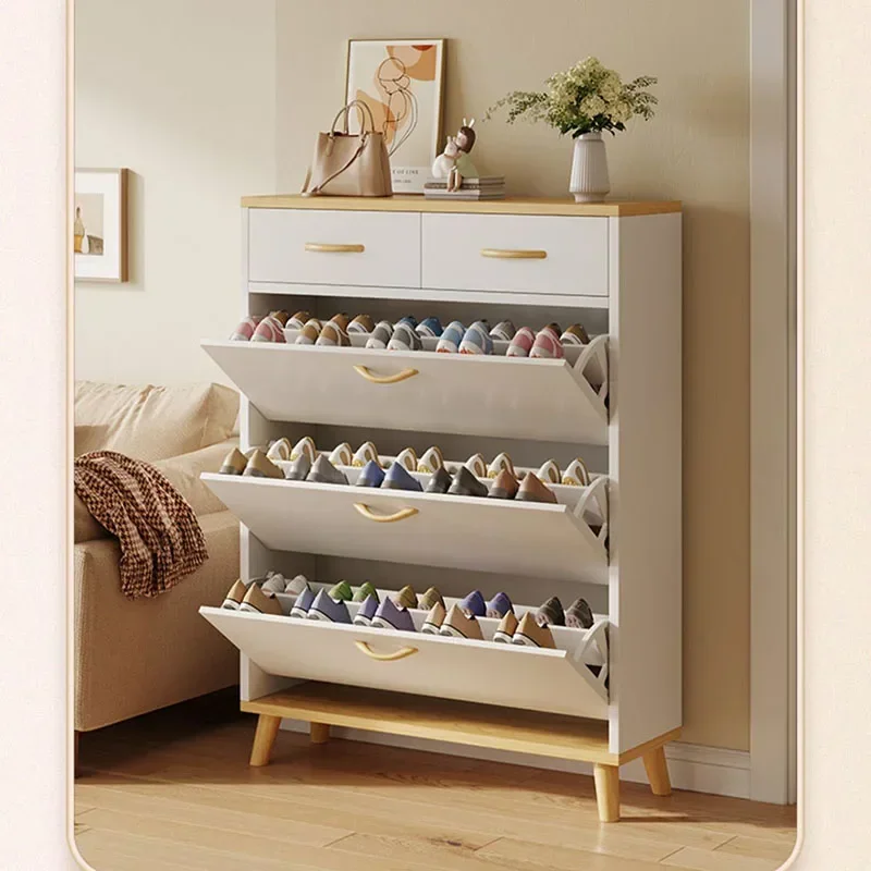 Nordic Household Shoe Cabinet Door Simple Shoe Storage Multi-layer Dormitory Shelf Living Room Rack Shoes Shelf Furniture