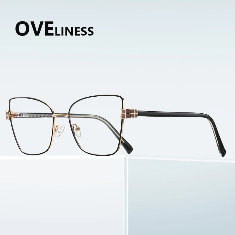 

Новые очки для чтения, женские оптические очки по рецепту, модные компьютерные очки с защитой от синих линз, ретро, большие размеры