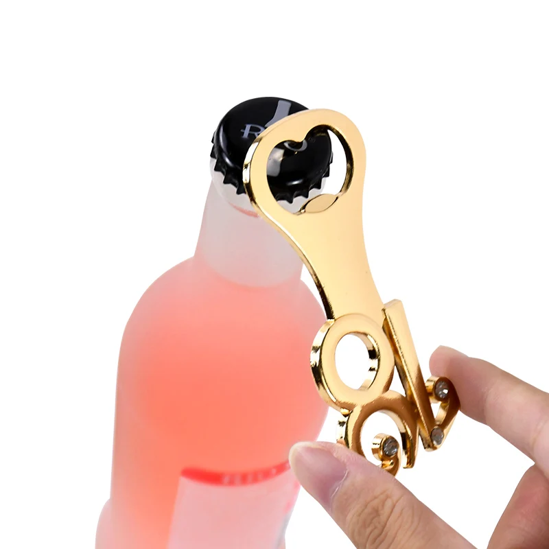 1/5pcs Golden Birthday Bottle Opener 30th 40th 60th Birthday Party Gifts Souvenir For Guests Wedding Anniversary Favors Decor
