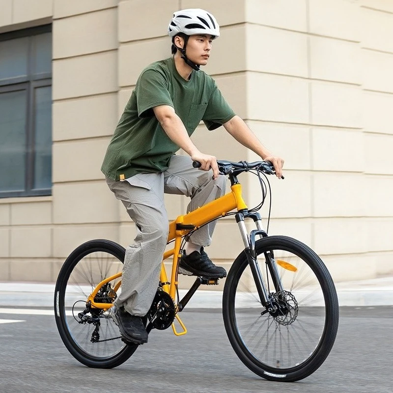

26-Inch Variable Speed Outdoor Folding Aluminum Adult Portable Bike 24-Speed Road Mountain Bike
