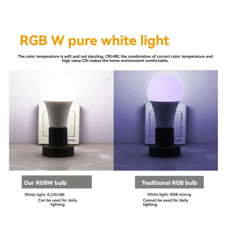MOPHE-bombilla que cambia de Color con control remoto, luz de inundación RGB Multicolor de 16 colores, bombilla LED regulable E27 de 15W con memoria divertida
