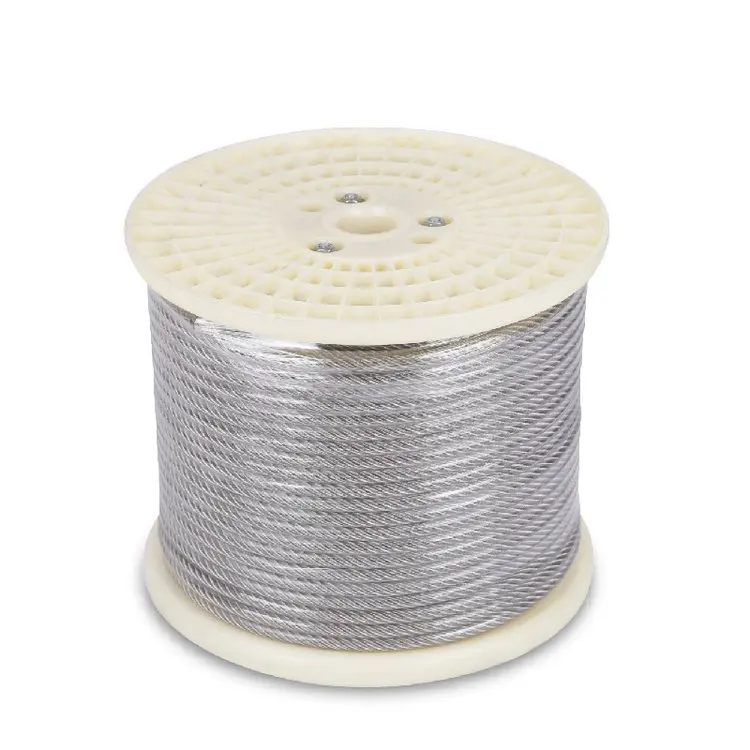 Hot Sale Ss 316 Marine Rope 3Mm 20Mm 22Mm 24Mm 1X19 7X7 7X19 6X19 6X26 19X7 Stainless Steel Wire Rope