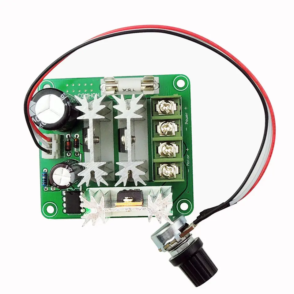 

6V-90V 15A DC Motor Speed Controller Pulse Width PWM Adjustable Regulator Switch